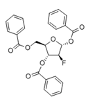 2-Deoxy-2-fluoro-1,3,5-tri-O-benzoyl-D-ribofuranose pictures