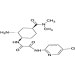 N1-(5-chloropyridin-2-yl)-N2-((1S,2R,4S)-2-[(tert-Butoxycarbonyl) Amino ]-4-[(dimethylamino)carbonyl]-cyclohexyl) oxalamide dimethanesulfonate pictures