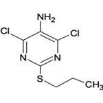 4,6-dichloro-2-propylthiopyrimidine-5-amine pictures