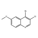 4-BROMO-3-CHLORO-6-METHOXYQUINOLINE