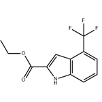  Ethyl 4-(trifluoromethyl)-1H-indole-2-carboxylate pictures