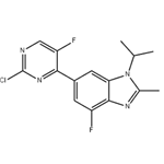 6-(2-chloro-5-fluoropyrimidin-4-yl)-4-fluoro-2-methyl-1-(propan-2-yl)-1H-1,3-benzodiazole pictures