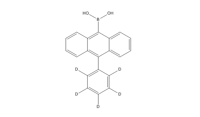 B-[10-(Phenyl-2,3,4,5,6-d5)-9-anthracenyl]boronicacid