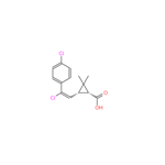 3-[2-chloro-2-(4-chlorophenyl)ethenyl]-2，2-dimethyl cyclopropane carboxylic acid pictures
