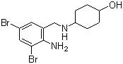 CAS # 18683-91-5, Ambroxol, 2-Amino-3,5-dibromo-N-(trans-4-hydroxycyclohexyl)benzylamine, Ambroxol base