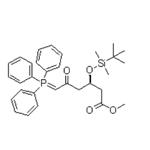 Methyl (3R)-3-(tert-butyldimethylsilyloxy)-5-oxo-6-triphenylphosphoranylidenehexanoate pictures