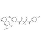 N-[4-[(6,7-Dimethoxy-4-quinolinyl)oxy]phenyl]-N'-(4-fluorophenyl)-1,1-cyclopropanedicarboxamide pictures