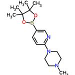 2-(4-Methyl-piperazin-1-yl)pyridine-5-boronic acid pinacol ester pictures