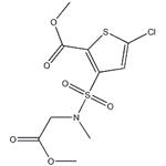 5-Chloro-3-[N-(methoxy-carbonyl-methyl)sulfamoyl]-2-thiophene carboxylic acid methyl ester pictures