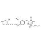 N-(Butylsulfonyl)-O-(4-(4-piperidinyl)butyl)-L-tyrosine monohydrochloride monohydrate pictures
