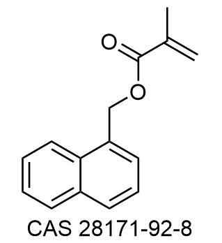 (1-Naphthyl)methyl Methacrylate