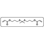 (propane-2,2-diylbis(sulfanediyl))bis(propane-3,1-diyl) diacrylate