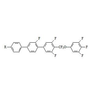 烷基-2,6,2’-三氟三联苯基-二氟甲氧基-3,4,5-三氟苯