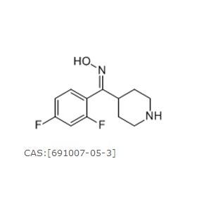 (Z)-(2,4-二氟苯基)-4-哌啶基甲酮肟