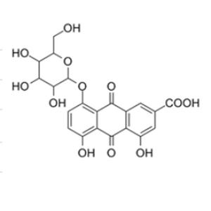 大黄酸-8-O-β-D-葡萄糖苷