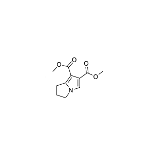 dimethyl 6,7-dihydro-5H-pyrrolizine-1,2-dicarboxylate