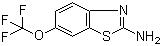 CAS 登录号：1744-22-5, 利鲁唑, 2-氨基-6-三氟甲氧基苯并噻唑