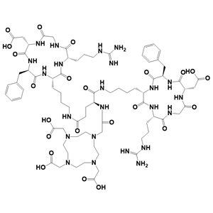 DOTA-E[cyclo(RGDfK)]2探针多肽/250612-06-7