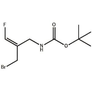E)-叔丁基-(2-(溴甲基)-3-氟烯丙基氨基甲酯
