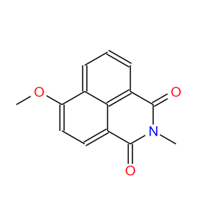 3271-05-4；N-甲基-4-甲氧基-1,8-萘二甲酰亚胺