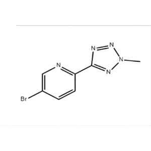 2-(2-甲基-四氮唑)-5-溴吡啶;特地唑胺四氮唑中间体