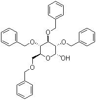 CAS 登录号：6564-72-3, 2,3,4,6-四-O-苄基-alpha-D-吡喃葡萄糖, 2,3,4,6-四苄基-alpha-D-葡萄糖