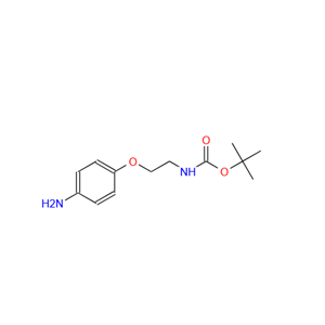 2-(4-氨基苯氧基)乙基氨基甲酸叔丁酯