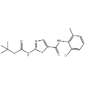 302964-06-3,[5-[[(2-氯-6-甲基苯基)氨基]羰基]-2-噻唑基]氨基甲酸叔丁酯