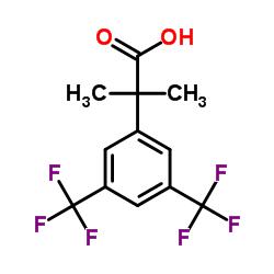 2-(3,5-双-三氟甲基-苯基)- 2-甲基-丙酸 CAS 289686-70-0.png