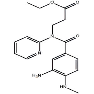 3-[(3-氨基-4-甲基氨基苯甲酰)吡啶-2-基氨基]丙酸乙酯212322-56-0