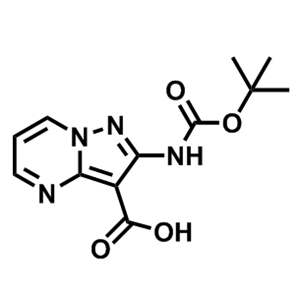 2-[叔丁氧羰基氨基]吡唑并[1,5-A]嘧啶-3-羧酸