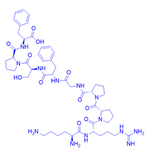 血管舒缓激肽-Lys-(Des-Arg9)/71800-36-7/Lys-(Des-Arg9)-Bradykinin