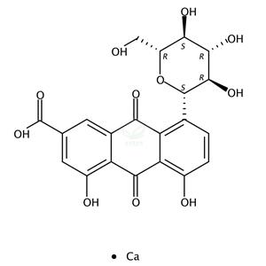 大黄酸-8-O-葡萄糖苷钙盐    113443-70-2