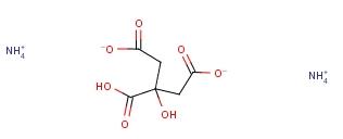 柠檬酸氢铵 3012-65-5