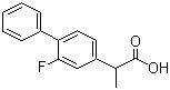 CAS 登录号：5104-49-4, 氟比洛芬, (+)-2-(2-氟-4-联苯基)-丙酸
