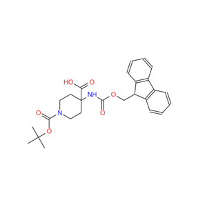 1-(N-BOC)-4-(N-FMOC-氨基)-4-哌啶甲酸