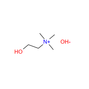 胆碱 (47-50%水溶液) (含稳定剂一水合肼)   123-41-1