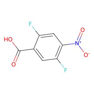 aladdin 阿拉丁 D132610 2,5-二氟-4-硝基苯甲酸 116465-48-6 97%