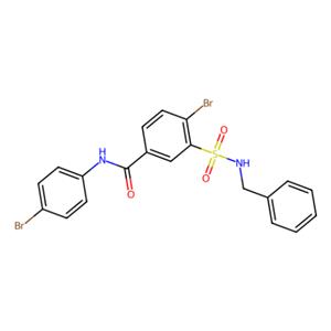 aladdin 阿拉丁 B137570 4-溴-N-(4-溴苯基)-3-[[(苯基甲基)氨基]磺酰基]苯甲酰胺 312756-74-4 ≥98%(HPLC)