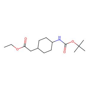 aladdin 阿拉丁 E404441 2-[反-4-[(叔丁氧羰基)氨基]环己基]乙酸乙酯 946598-34-1 98%