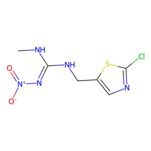 aladdin 阿拉丁 C302738 1-(2-氯-5-噻唑基甲基)-3-甲基-2-硝基胍 205510-53-8 97%