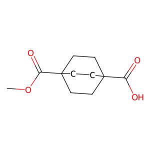 aladdin 阿拉丁 M158597 4-(甲氧基羰基)双环[2.2.2]辛烷-1-甲酸 18720-35-9 >98.0%(GC)