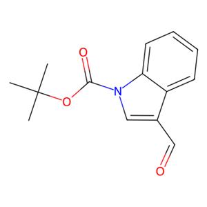 aladdin 阿拉丁 B589534 3-甲酰基-1H-吲哚-1-甲酸叔丁酯 57476-50-3 98%