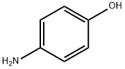 Struktur 4-aminofenol