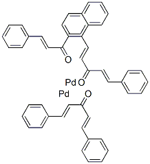 tris(dibenzylideneacetone)dipalladium structure