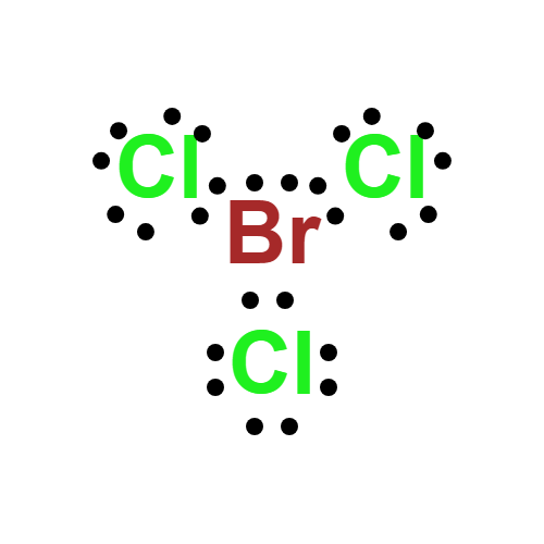 brcl3 lewis structure