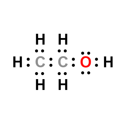 c2h6o_2 lewis structure