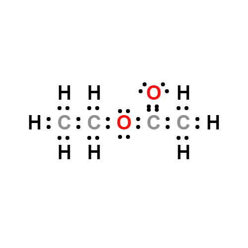 c4h8o2_3.0 lewis structure