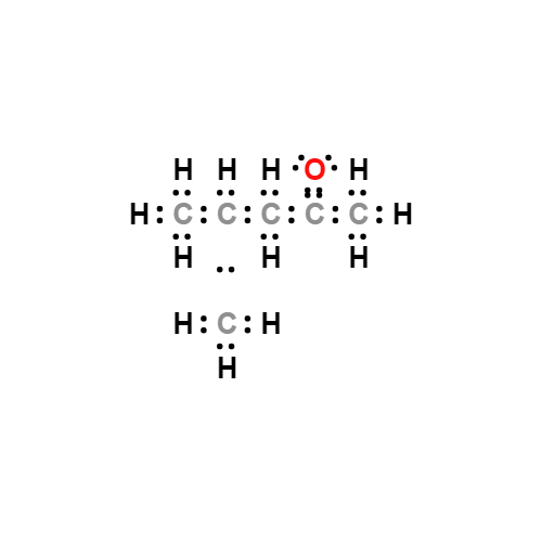 c6h12o lewis structure
