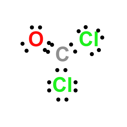 ccl2o lewis structure